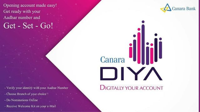 Canara Diya Online Account Opening 