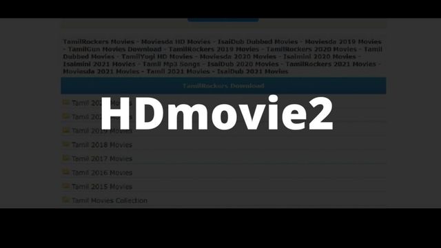 Hdmovie2.com Competitors and Alternative Websites,