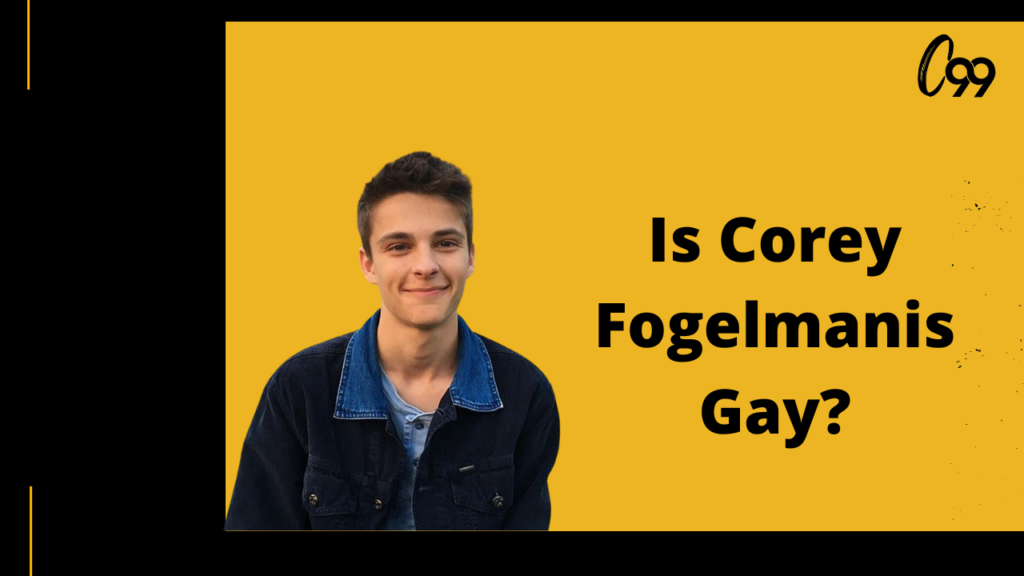 is corey fogelmanis gay