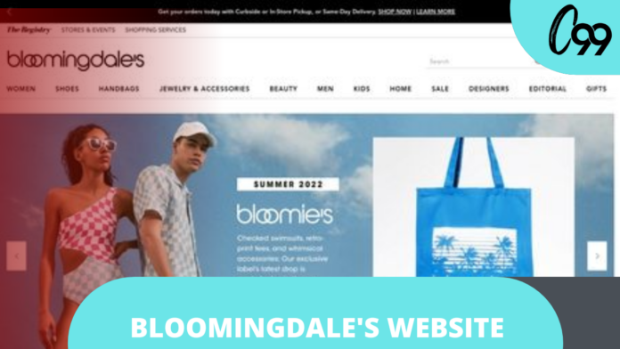 Bloomingdale's Website
