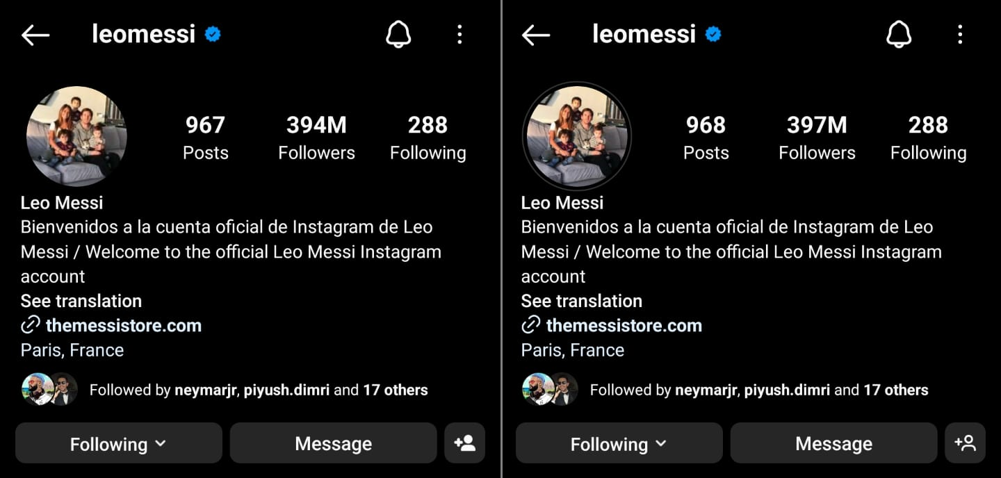 Messi Ends The GOAT Debate in Style, Gains 3 Million Instagram Followers After The World Cup Final