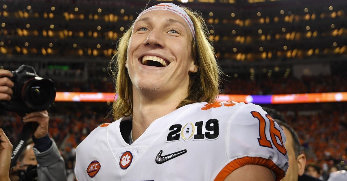 Is Trevor Lawrence Gay