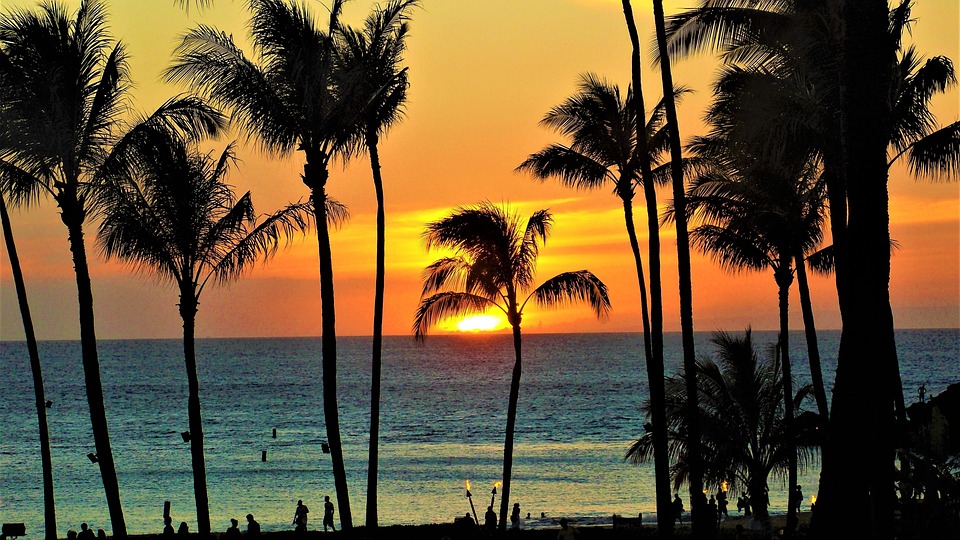Free Maui Sunset photo and picture