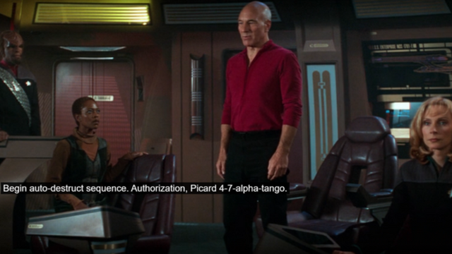  Jean-Luc Picard Really Needs to Change His Password