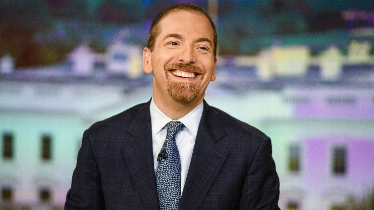 what happened to chuck todd meet the press today