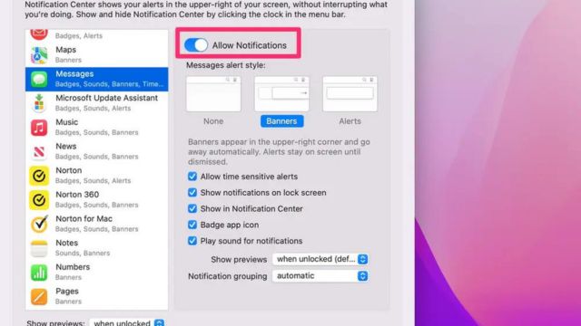 How to turn off iMessage on a Mac