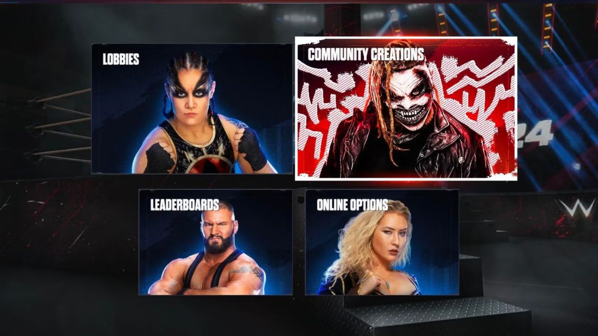 Custom Superstars in WWE 2K24