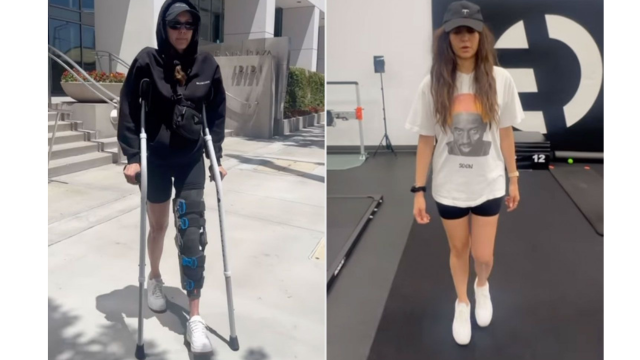 Nina Dobrev Triumphs Over Tough Recovery, Takes First Steps Without Crutches After Dirt Bike Accident
