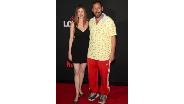 Adorable Photo: Adam Sandler and Wife Jackie Share a Romantic Moment at Date Night