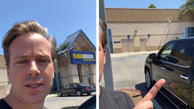 Armie Hammer Sells His Beloved Truck Because He Can't Afford the Gas Anymore