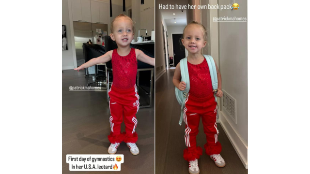 Brittany Mahomes Captures Charming Photos of Daughter Sterling's 'First Day of Gymnastics'